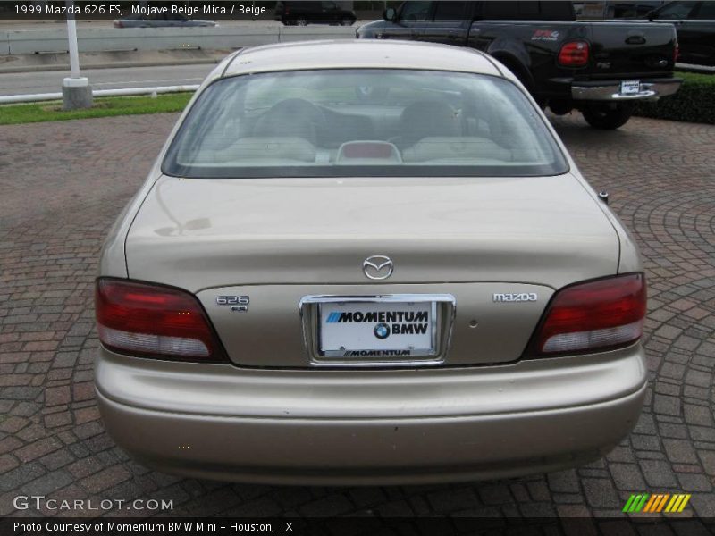 Mojave Beige Mica / Beige 1999 Mazda 626 ES