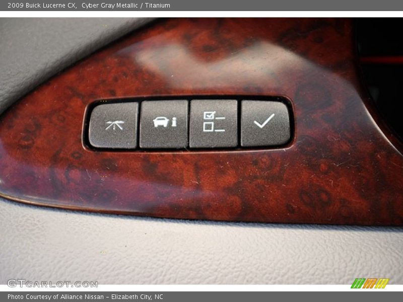 Cyber Gray Metallic / Titanium 2009 Buick Lucerne CX
