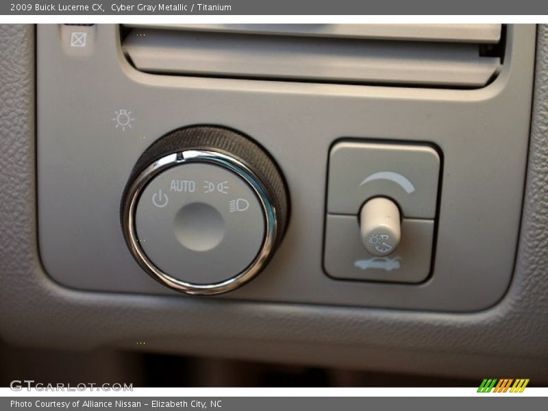 Cyber Gray Metallic / Titanium 2009 Buick Lucerne CX