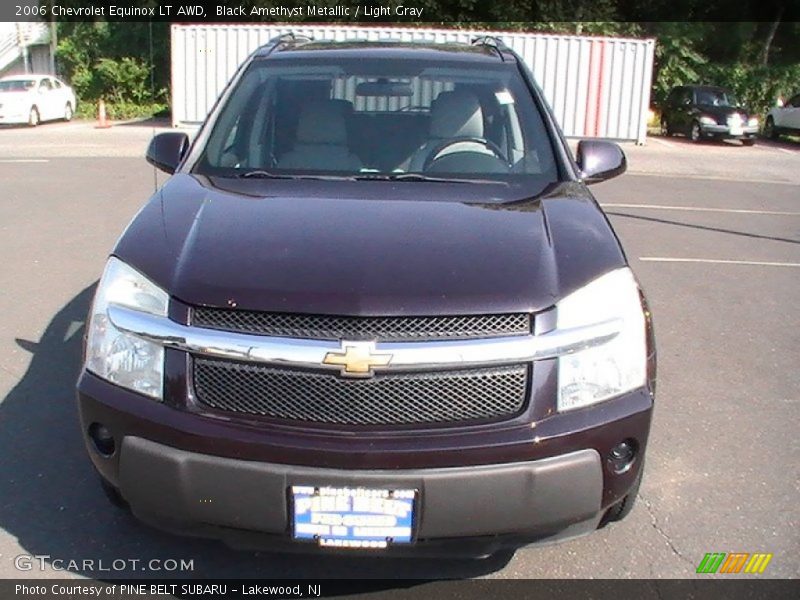 Black Amethyst Metallic / Light Gray 2006 Chevrolet Equinox LT AWD