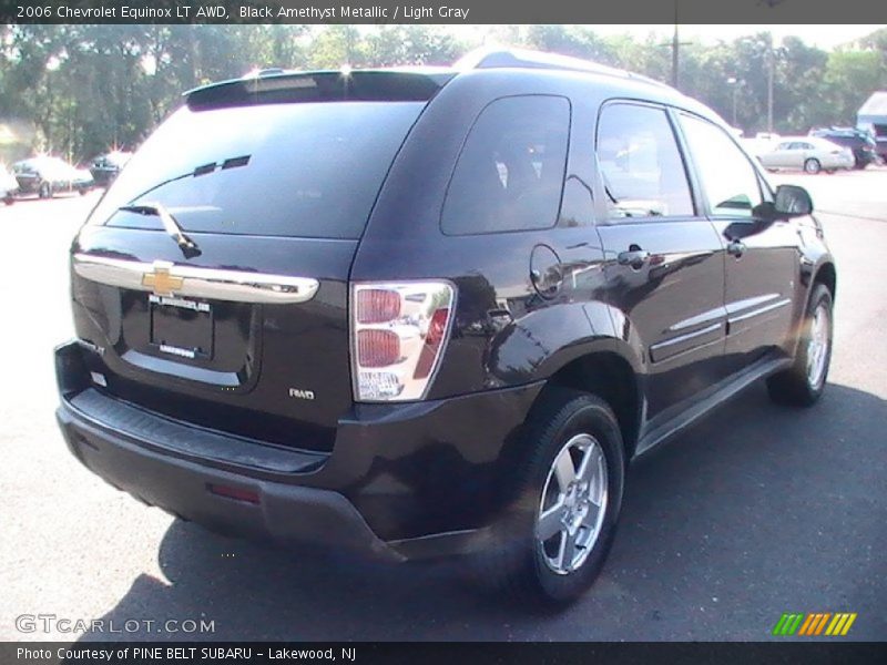 Black Amethyst Metallic / Light Gray 2006 Chevrolet Equinox LT AWD