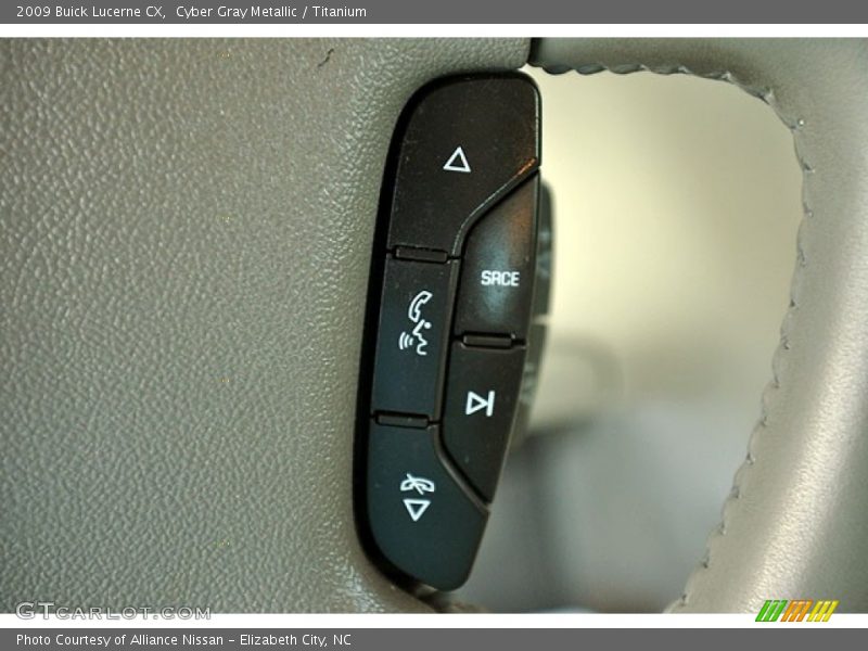 Cyber Gray Metallic / Titanium 2009 Buick Lucerne CX