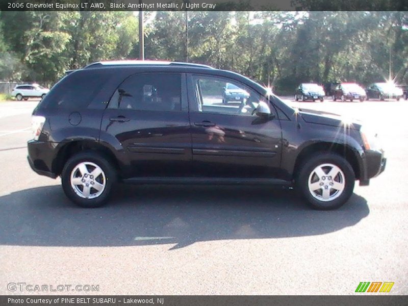 Black Amethyst Metallic / Light Gray 2006 Chevrolet Equinox LT AWD
