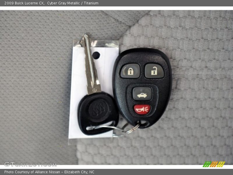 Keys of 2009 Lucerne CX