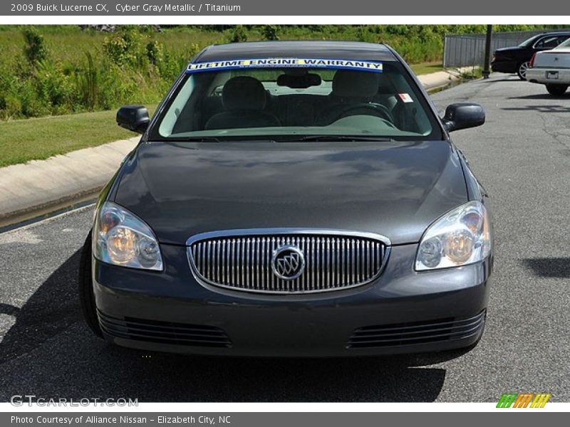 Cyber Gray Metallic / Titanium 2009 Buick Lucerne CX