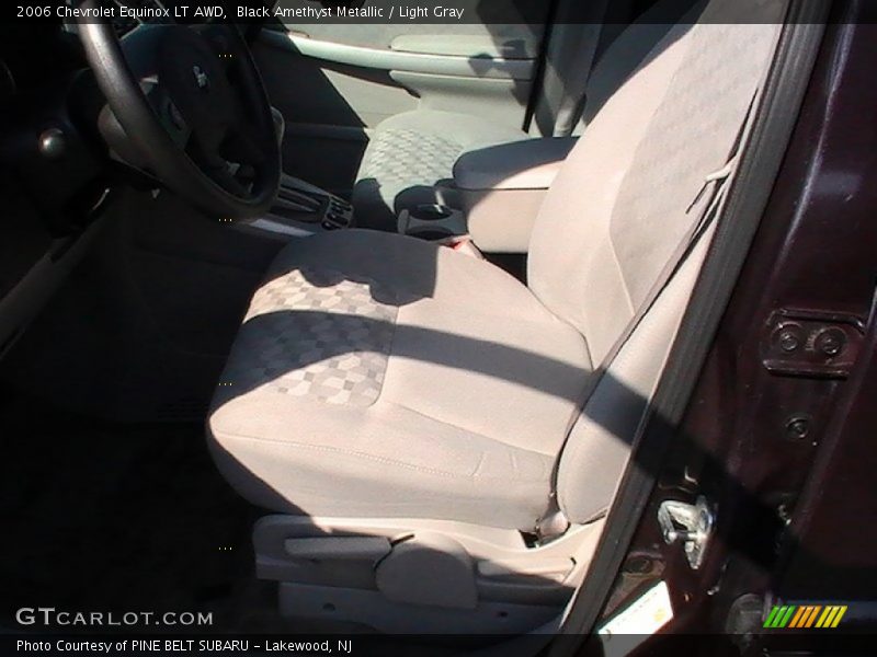 Black Amethyst Metallic / Light Gray 2006 Chevrolet Equinox LT AWD