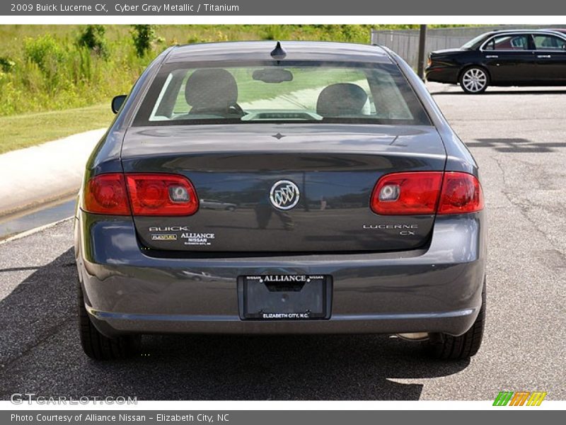 Cyber Gray Metallic / Titanium 2009 Buick Lucerne CX