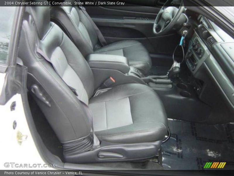 Stone White / Dark Slate Gray 2004 Chrysler Sebring GTC Convertible