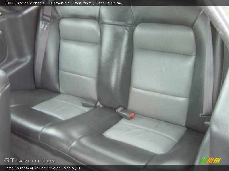 Stone White / Dark Slate Gray 2004 Chrysler Sebring GTC Convertible