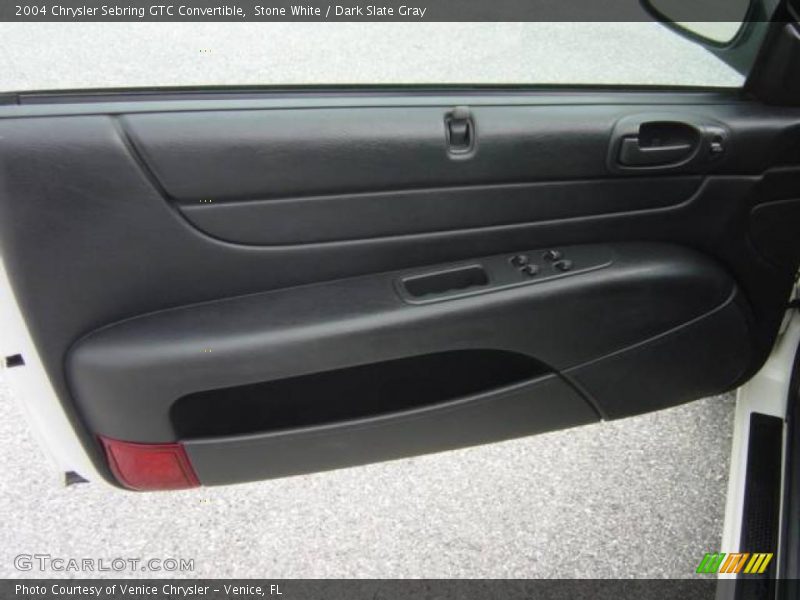 Stone White / Dark Slate Gray 2004 Chrysler Sebring GTC Convertible