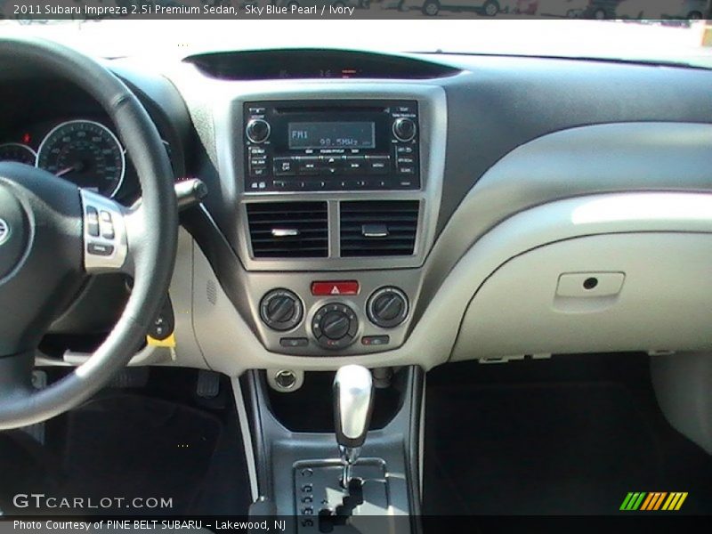 Sky Blue Pearl / Ivory 2011 Subaru Impreza 2.5i Premium Sedan
