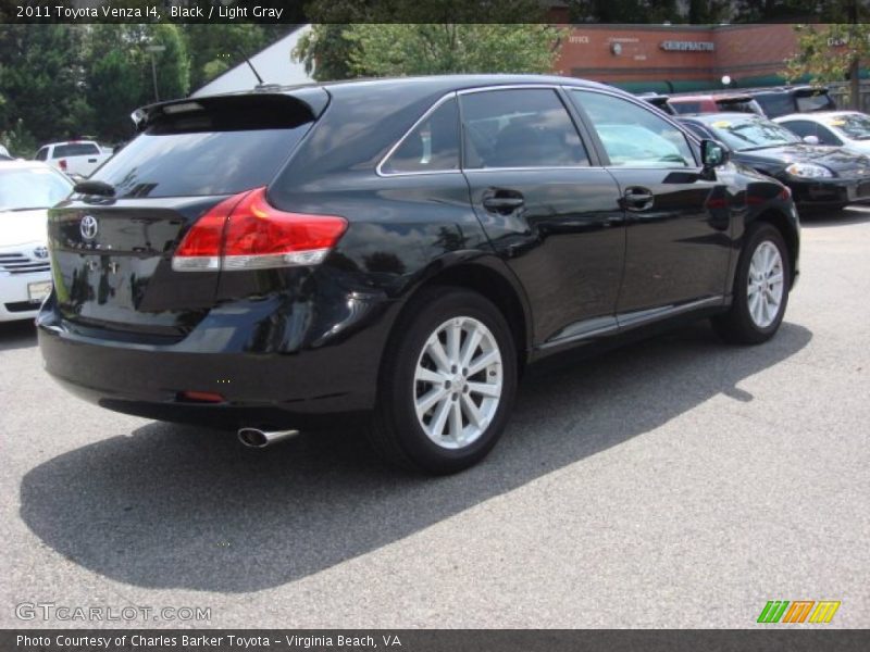 Black / Light Gray 2011 Toyota Venza I4