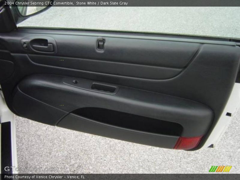 Stone White / Dark Slate Gray 2004 Chrysler Sebring GTC Convertible
