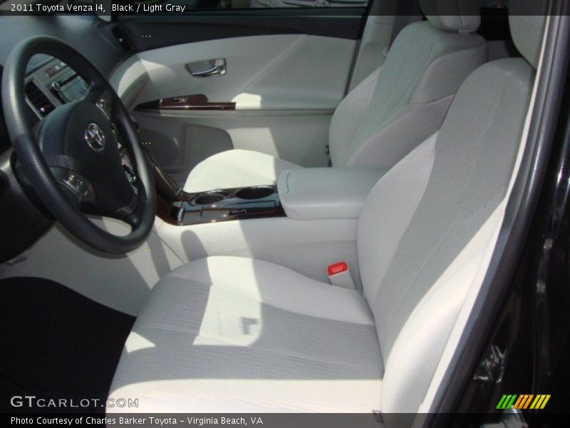 Black / Light Gray 2011 Toyota Venza I4