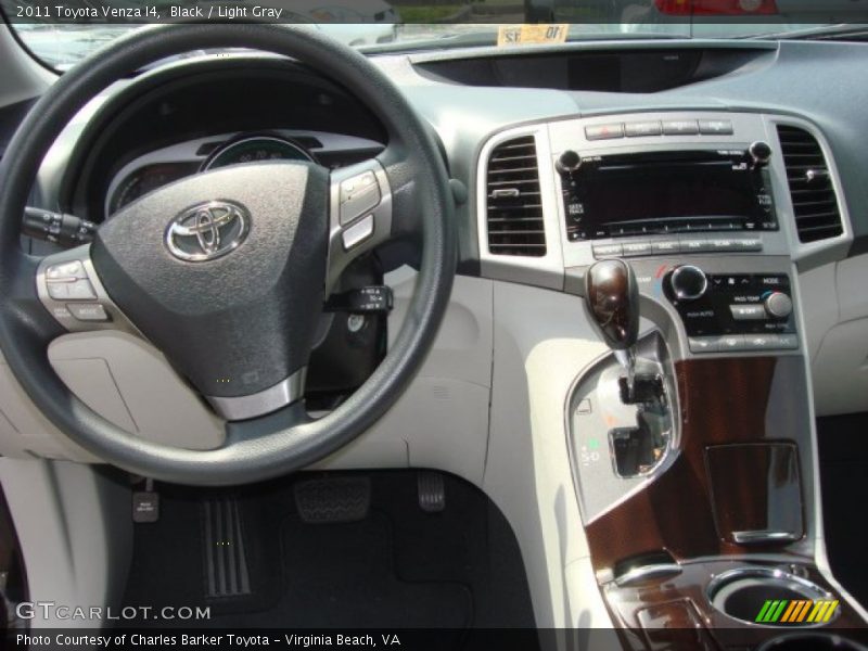 Black / Light Gray 2011 Toyota Venza I4