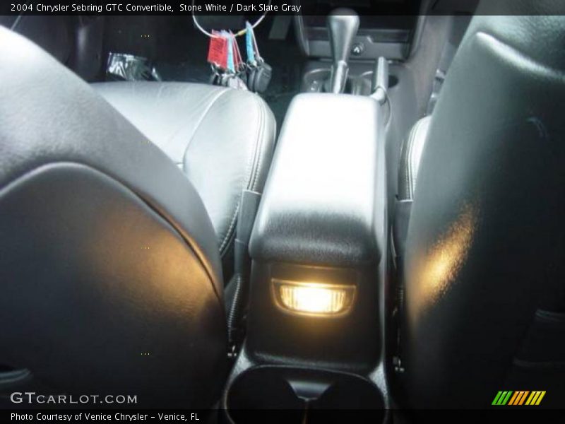 Stone White / Dark Slate Gray 2004 Chrysler Sebring GTC Convertible