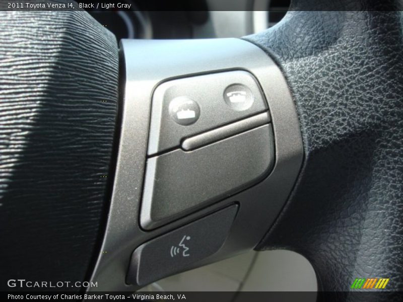 Black / Light Gray 2011 Toyota Venza I4