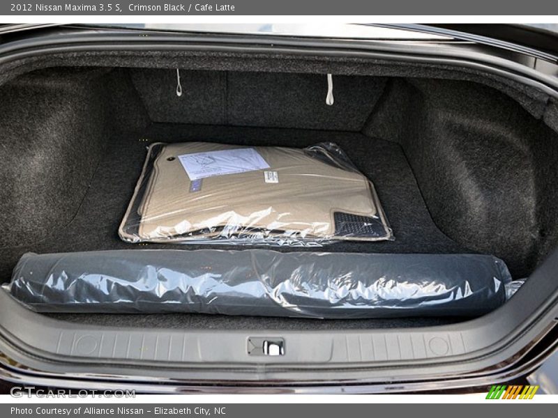 Crimson Black / Cafe Latte 2012 Nissan Maxima 3.5 S