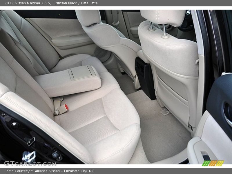 Crimson Black / Cafe Latte 2012 Nissan Maxima 3.5 S