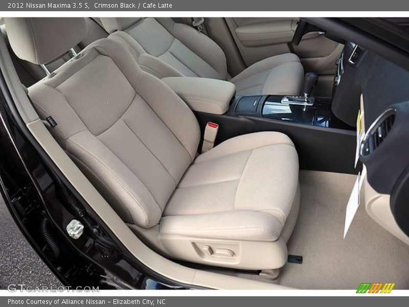 Crimson Black / Cafe Latte 2012 Nissan Maxima 3.5 S