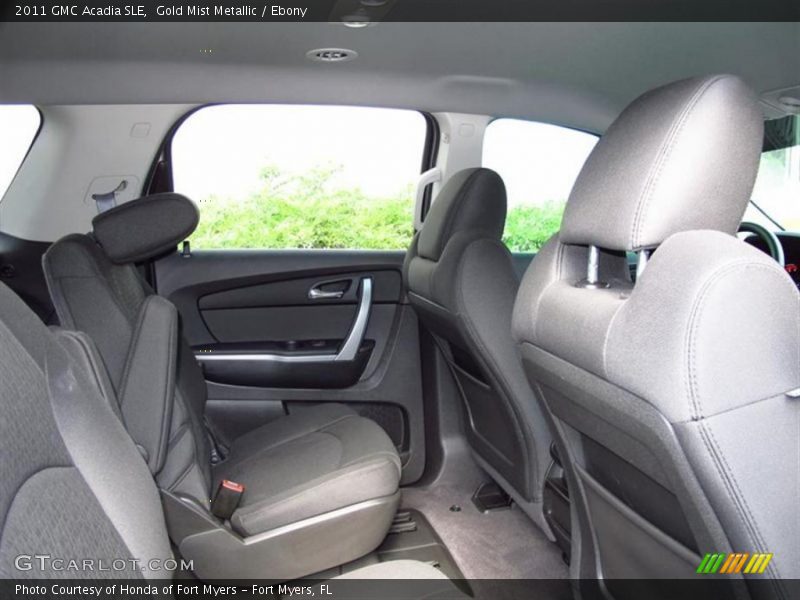 Gold Mist Metallic / Ebony 2011 GMC Acadia SLE