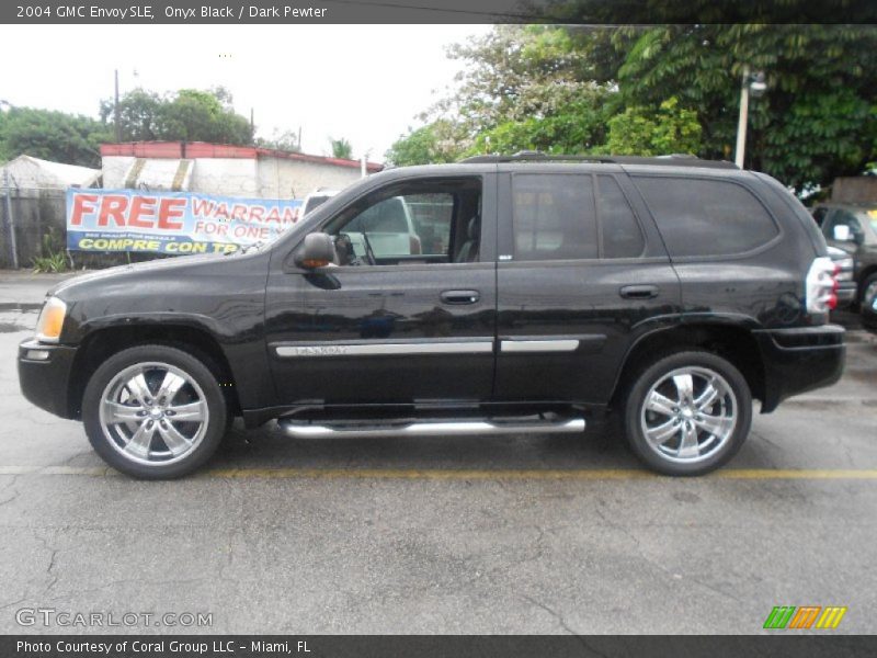Onyx Black / Dark Pewter 2004 GMC Envoy SLE