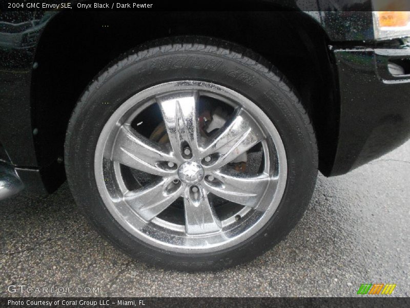 Onyx Black / Dark Pewter 2004 GMC Envoy SLE