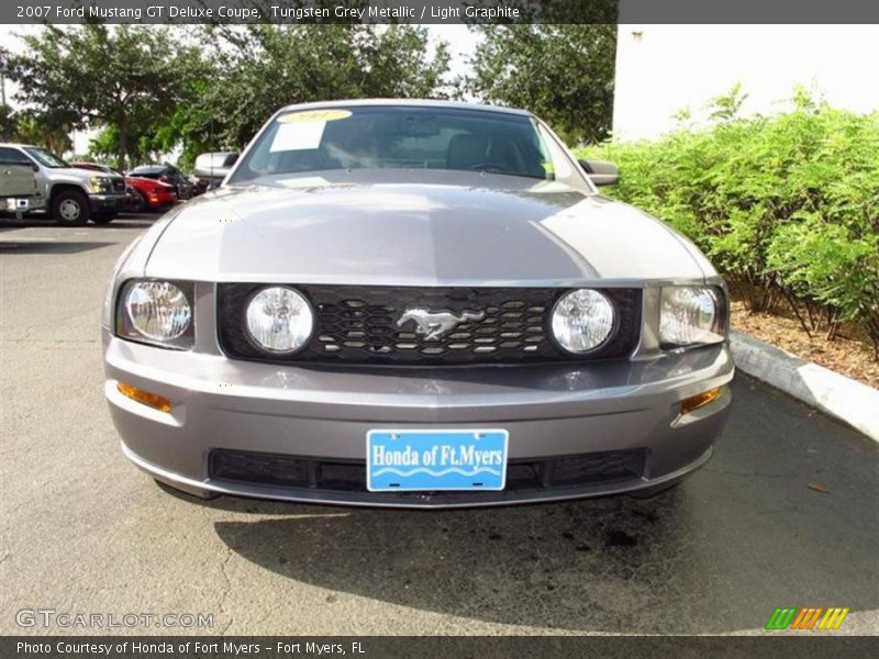 Tungsten Grey Metallic / Light Graphite 2007 Ford Mustang GT Deluxe Coupe