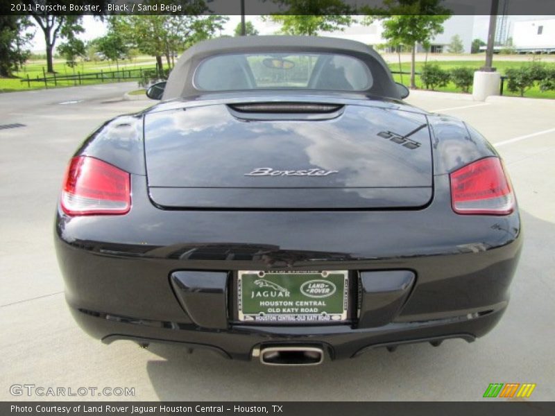 Black / Sand Beige 2011 Porsche Boxster