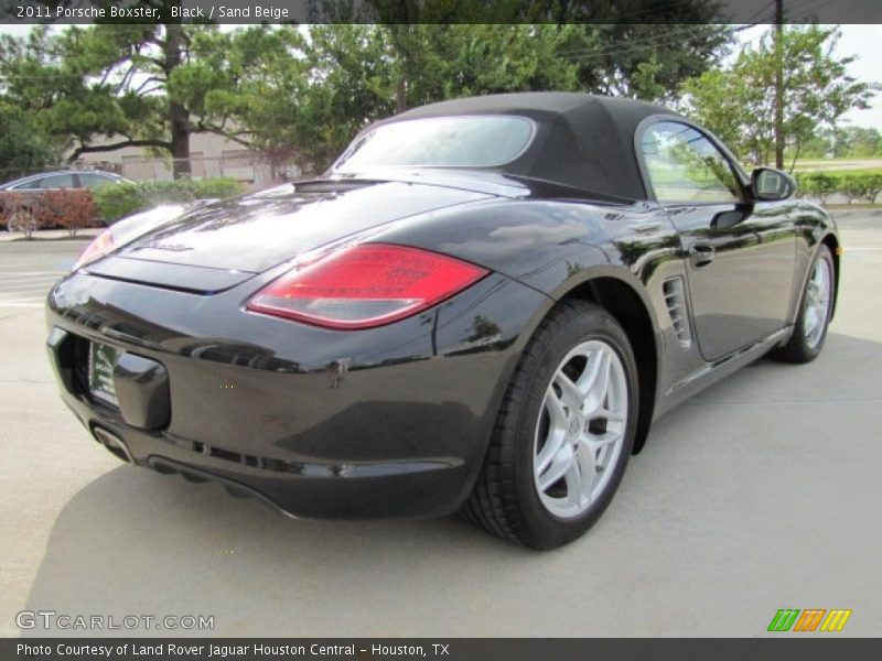 Black / Sand Beige 2011 Porsche Boxster