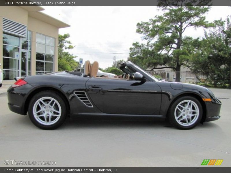 Black / Sand Beige 2011 Porsche Boxster