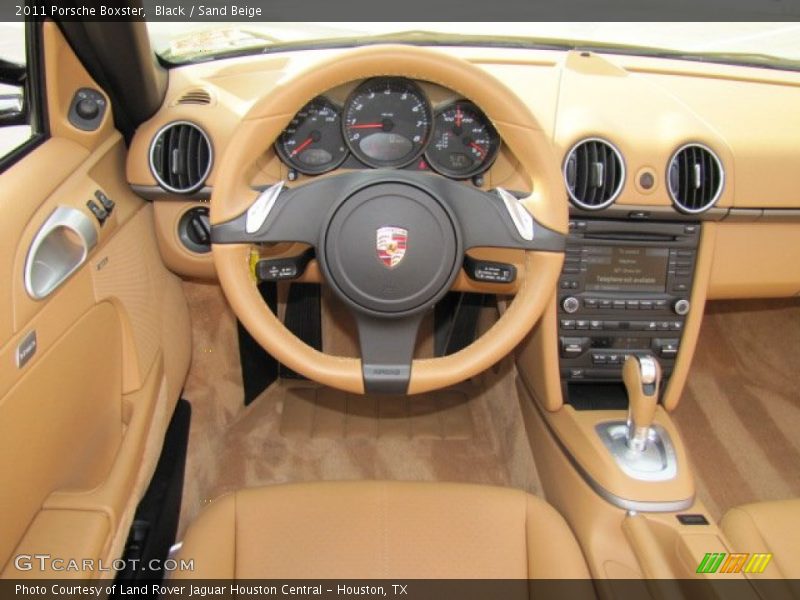 Black / Sand Beige 2011 Porsche Boxster