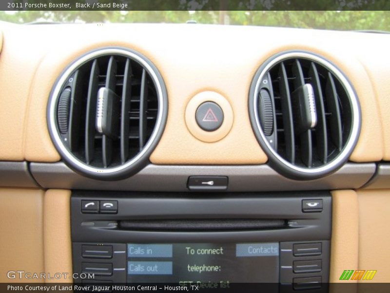 Black / Sand Beige 2011 Porsche Boxster