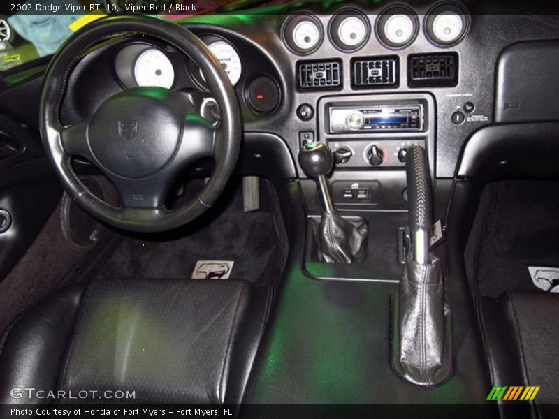 Dashboard of 2002 Viper RT-10