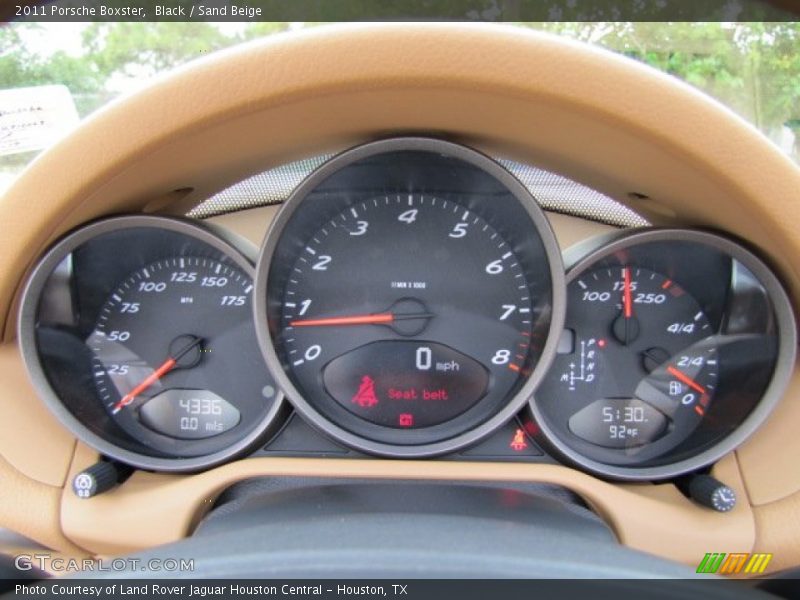  2011 Boxster   Gauges