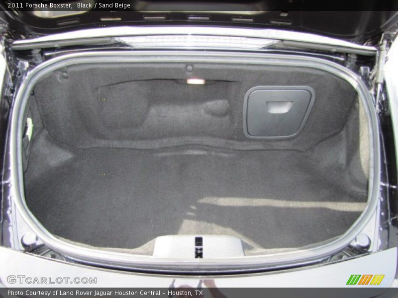  2011 Boxster  Trunk