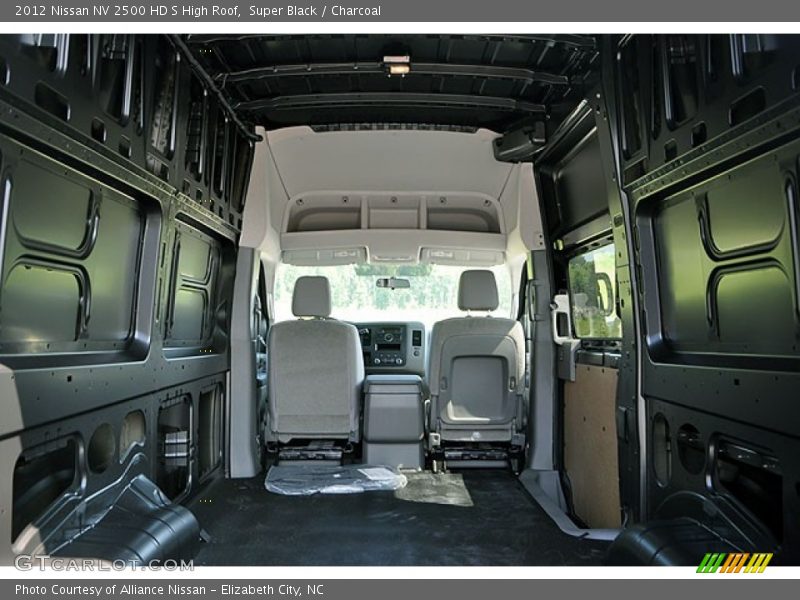 Super Black / Charcoal 2012 Nissan NV 2500 HD S High Roof