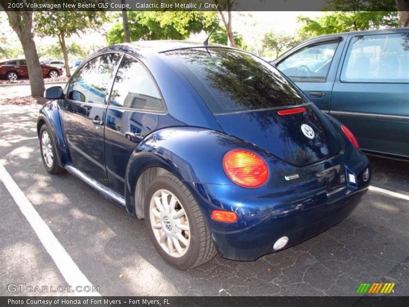 Galactic Blue Metallic / Grey 2005 Volkswagen New Beetle GLS Coupe