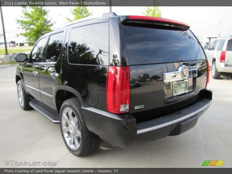 Black Raven / Ebony/Ebony 2011 Cadillac Escalade Luxury