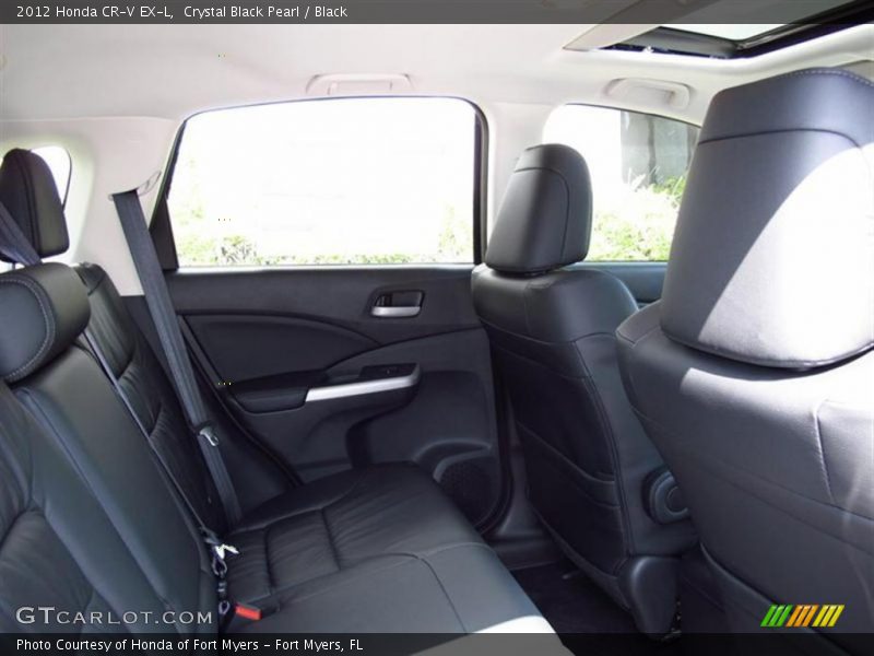 Crystal Black Pearl / Black 2012 Honda CR-V EX-L