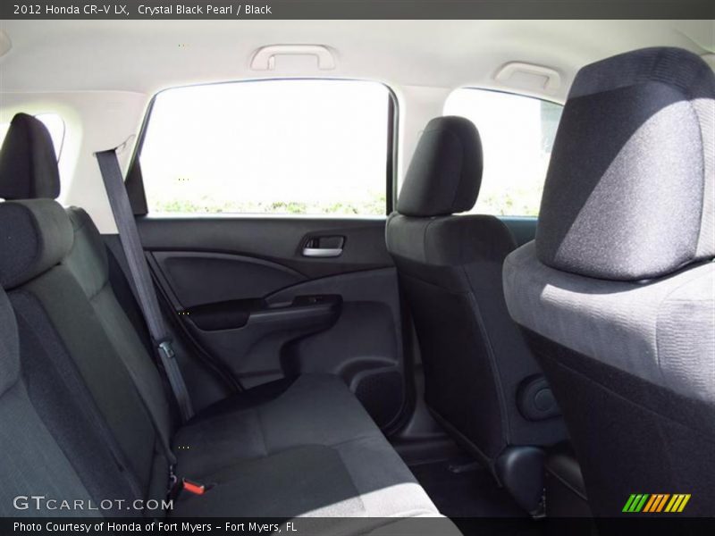 Crystal Black Pearl / Black 2012 Honda CR-V LX