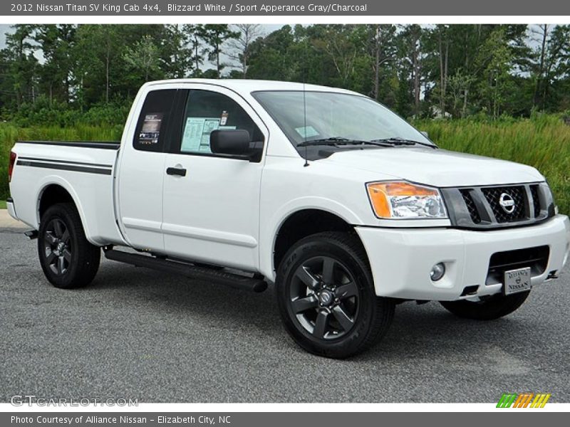 Front 3/4 View of 2012 Titan SV King Cab 4x4