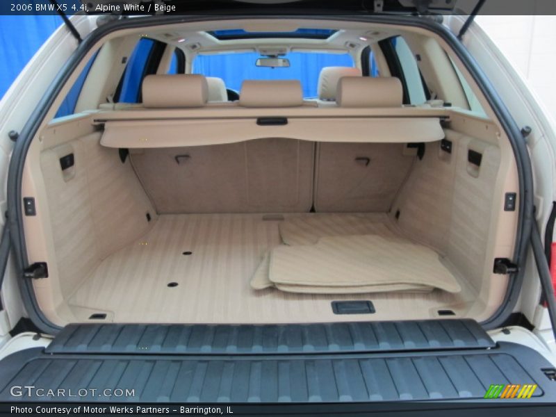 Alpine White / Beige 2006 BMW X5 4.4i