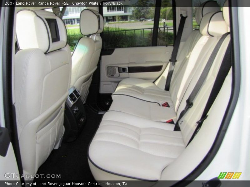 Chawton White / Ivory/Black 2007 Land Rover Range Rover HSE