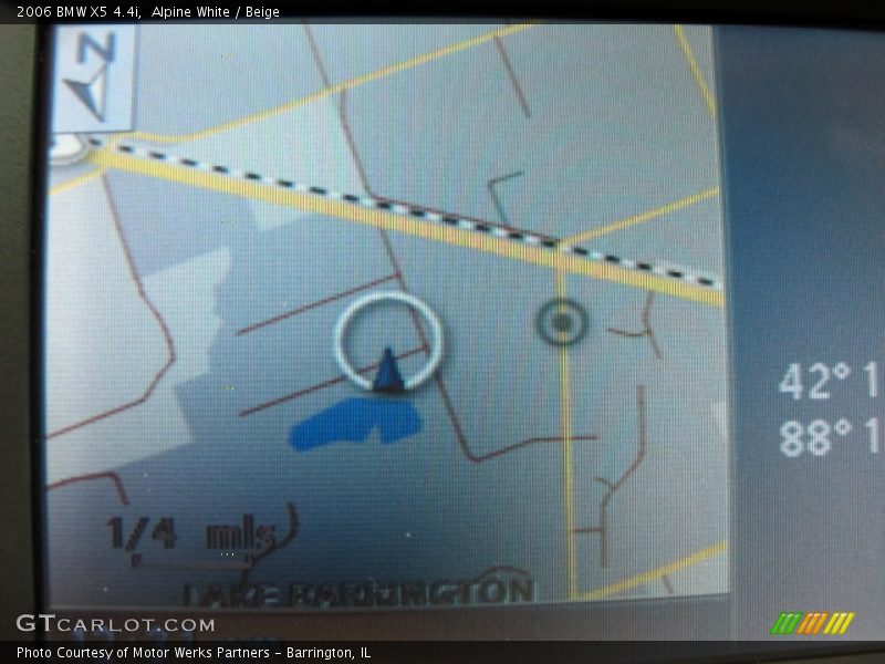 Alpine White / Beige 2006 BMW X5 4.4i