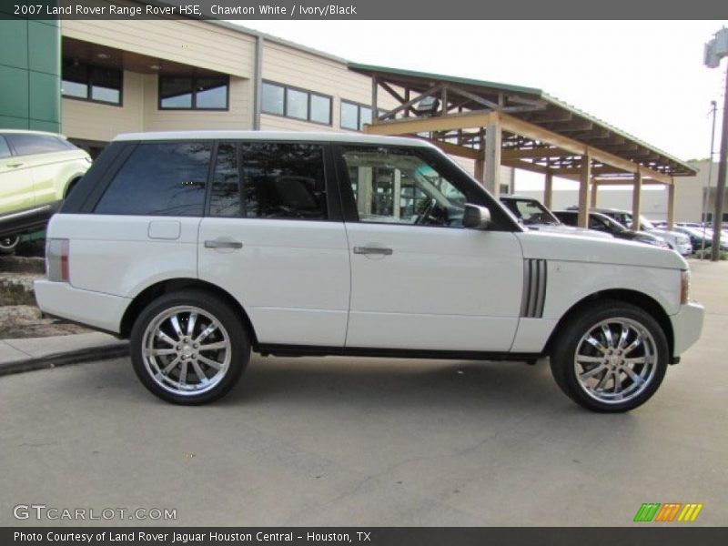 Chawton White / Ivory/Black 2007 Land Rover Range Rover HSE