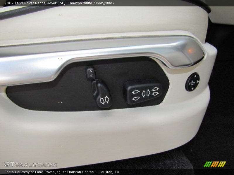 Chawton White / Ivory/Black 2007 Land Rover Range Rover HSE