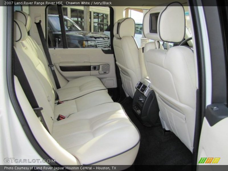 Chawton White / Ivory/Black 2007 Land Rover Range Rover HSE