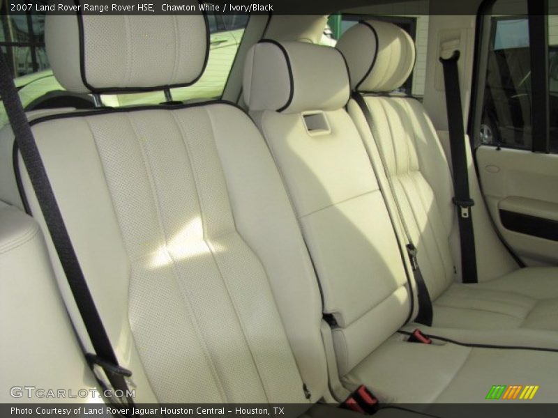 Chawton White / Ivory/Black 2007 Land Rover Range Rover HSE