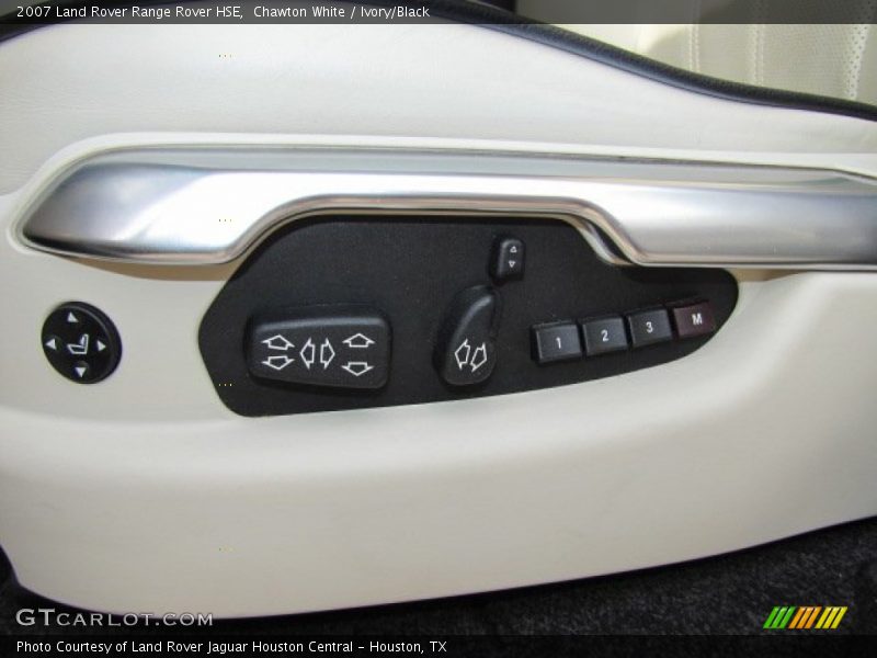 Chawton White / Ivory/Black 2007 Land Rover Range Rover HSE